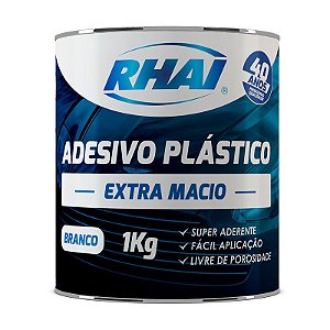 ADESIVO PLÁSTICO EXTRA MACIO/MASSA + CATAL. RHAI- 1KG