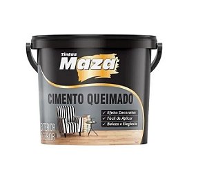 EFEITO CIMENTO QUEIMADO- REVESTIMENTO- MAZA- 5,6kg