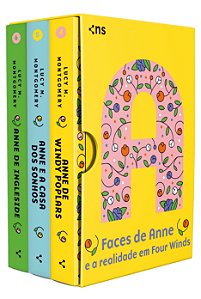 Box Faces De Anne - E A Realidade Em Four Winds - (Capa Dura + Fitilho + Pôster)