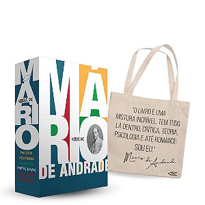 KIT Box Obras de Mário de Andrade + ECOBAG EXCLUSIVA