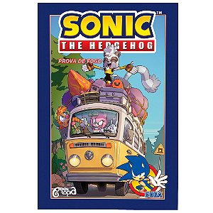 Sonic The Hedgehog Volume 12: Prova De Fogo (Acompanha Marcador E Pôster)