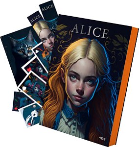 ALICE - No País das Maravilhas & Através do Espelho - EDIÇÃO DE LUXO + CARDS + MARCADOR + POSTÊR