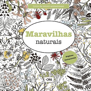 Maravilhas Naturais - Livro De Colorir Antiestresse