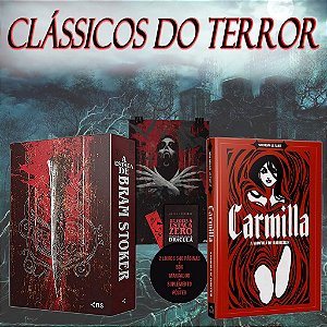 Kit Vampiros Imortais - Box Drácula & Carmilla A Vampita de Karnstein + O Vampiro