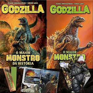 Combo Godzilla O Maior Monstro da História – Volume 1 e 2 HQs