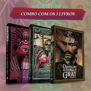 Combo: O Retrato de Dorian Gray + Frankenstein + Os Sete Dedos da Morte