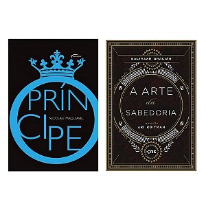 Combo A Arte da Sabedoria + O Príncipe (Capa Dura)