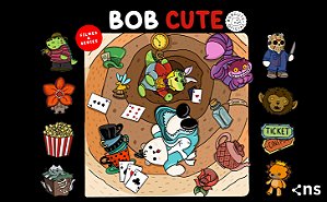Bob Cute Capa Dura Filmes e Séries - Livro de Colorir com Ilustrações Fofas Para Colorir E Relaxar