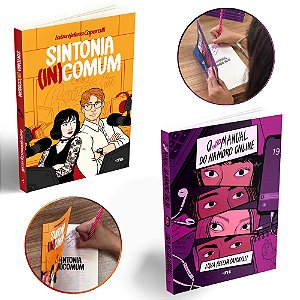 Combo Autografado Luiza Caporalli - Sintonia Incomum e O Não Manual do Namoro Online