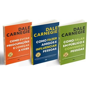 Combo Dale Carnegie - Trilogia Essencial do Desenvolvimento Humano