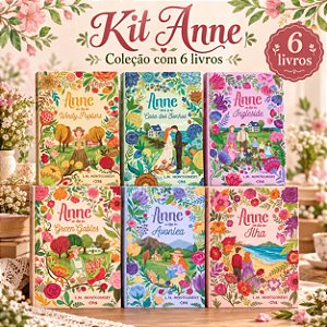 Kit 6 Livros Anne de Green Gables | Lucy Maud Montgomery