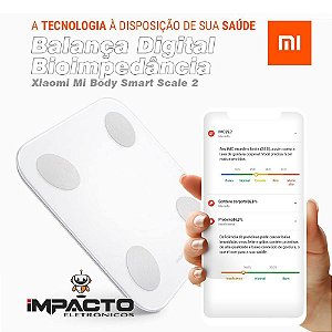 Balança Inteligente Xiaomi Mi Body Composition Scale 2