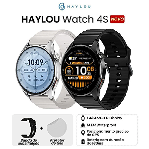 Smartwatch Watch 4S com GPS Bluetooth