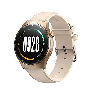 Smartwatch Mibro Lite 3 Dourado com Tela Redondo