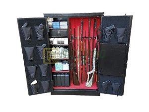 Cofre para 30 Armas 30A Chapa mais Grossa #14