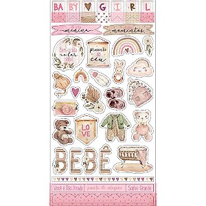 Die Cuts Litoarte - BOHO BABY GIRL - LDC-030