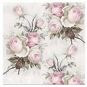 Guardanapo Vintage Floral - 33x33cm - 2058