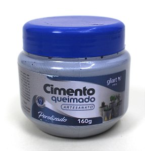 Cimento Queimado - Gliart - Prata - 160g - PA6045