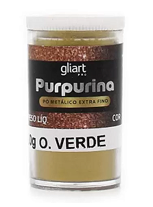 Purpurina Gliart - Ouro Verde 5,0g - PA1343