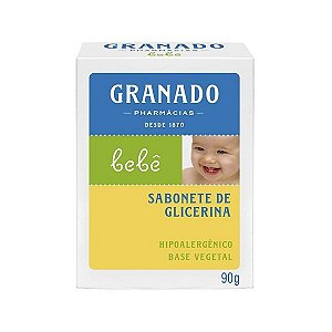 Sabonete Tradicional Glicerina Vegetal Bebê Granado - 90g