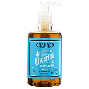 Sabonete Líquido Granado Glicerina Tradicional Pump 300 Ml