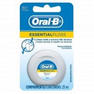 Fio Dental Encerado Essential Floss  Oral-B 25 Metros