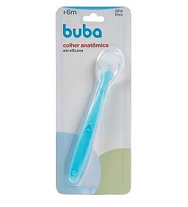 Colher De Silicone Anatômica Bebe Introdução Alimentar Macia