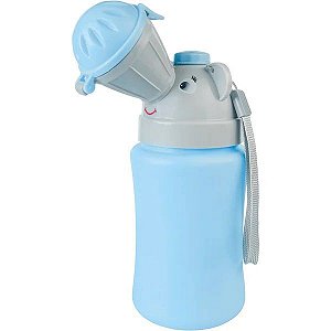 Mictório Infantil Viagem Menino Xixi Portatil Azul Buba