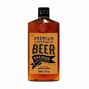 Shampoo Cabelo Barba Corpo Premium Special Beer QOD 220ml