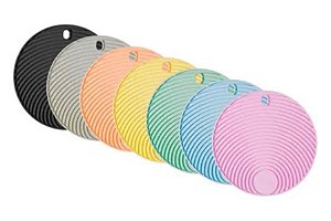 Apoio Descanso De Panela Redondo De Silicone 17x17cm Naxos