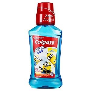 Plax Enxaguante Bucal Colgate Kids Minions Com Fluor 250ml