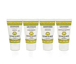 Kit Miniaturas Viagem Terrapeutics Castanha Do Brasil Granado