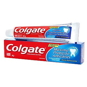 Pasta De Dente Colgate Máxima Proteção Anticáries Menta 90g