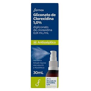 Antisséptico Spray Clorexidina 1% Farmax 30ml