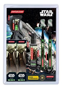 Kit Higiene Bucal Star Wars Mestre Yoda Dentalclean