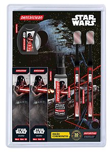 Kit Higiene Bucal Star Wars Darth Vader Dentalclean