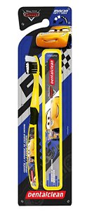Escova Dental Infantil com Estojo Carros Dentalclean