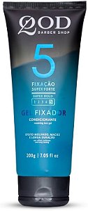 Gel Fixador Condicionante Capilar 5 Super Forte 200g QOD