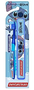 Escova Dental Infantil com Estojo Stitch Dentalclean