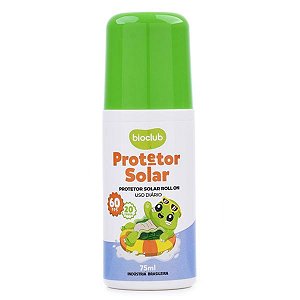 Protetor Solar Infantil Roll On 60 FPS Bioclub 75ml