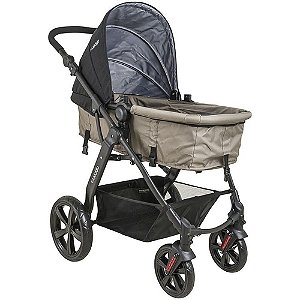 Carrinho Galaxy Kiddo Preto Cappuccino
