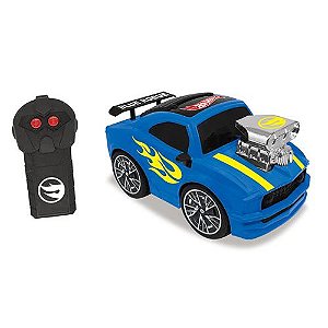 Carrinho Controle Remoto Hot Wheels - Veículo Shockwave - Azul 4563 - Real  Brinquedos