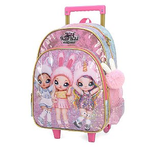 Mochila de Carrinho Na Na Na Surprise Luxcel Rosa