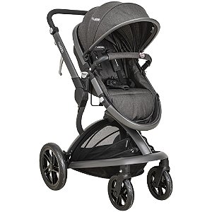 Carrinho de Bebê Quantum Kiddo Preto