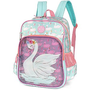 Mochila Escolar Cisne Up4You Verde