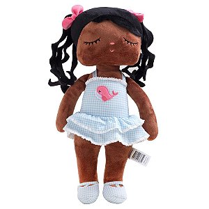 Boneca Angela Candy Poppy Metoo Azul