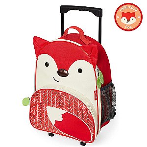 Mochila de Rodinha Zoo Raposa Skip Hop Vermelho