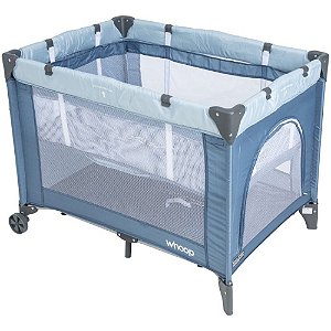 Berço Portátil Amuse Kiddo Azul