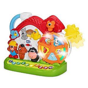 Brinquedo de Atividades Nova Fazendinha Bilíngue Chicco