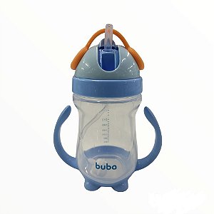 Copo Com Alça Removível Fone Musical Buba Azul